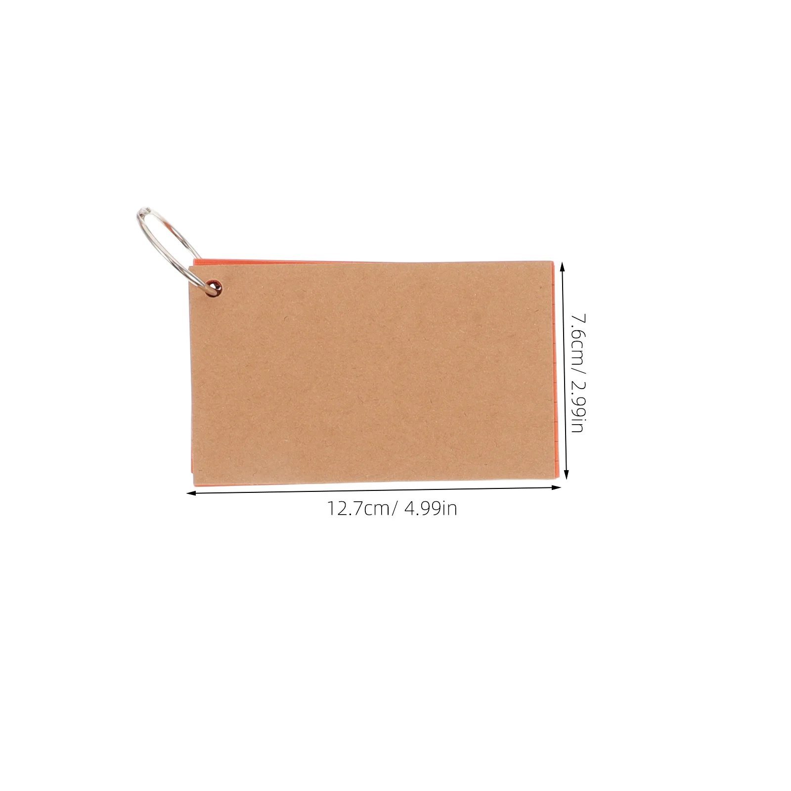 10pcs Cards Double-Sided Lined Loose-Leaf Study Note Cards For Exam Review College Essentials Thick Blank