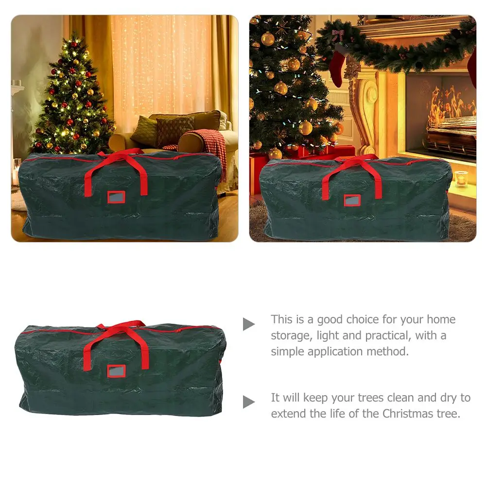 Large Capacity Christmas Gift Tote Bags Christmas Tree Bag Waterproof Storage ganizer Green Household Pouch Xmas Tree Container