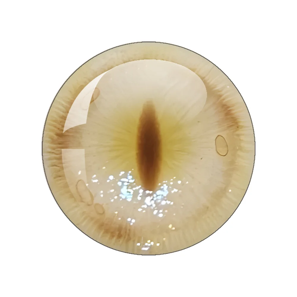 Blyth BJD Doll Round Glass Eye Chips Cabochon 10MM-40MM Handmade Drop Glue Eye Pupil Girl Toy DIY Jewelry Accessory Gift Part5 view 3