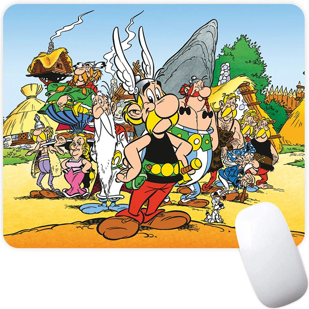 Asterix Obelix Nhỏ Miếng Lót Chuột Chơi Game Máy Tính Mousepad PC Game Thủ Chuột Thảm Laptop Mausepad Chuột Thảm Bàn Phím Thảm Để Bàn