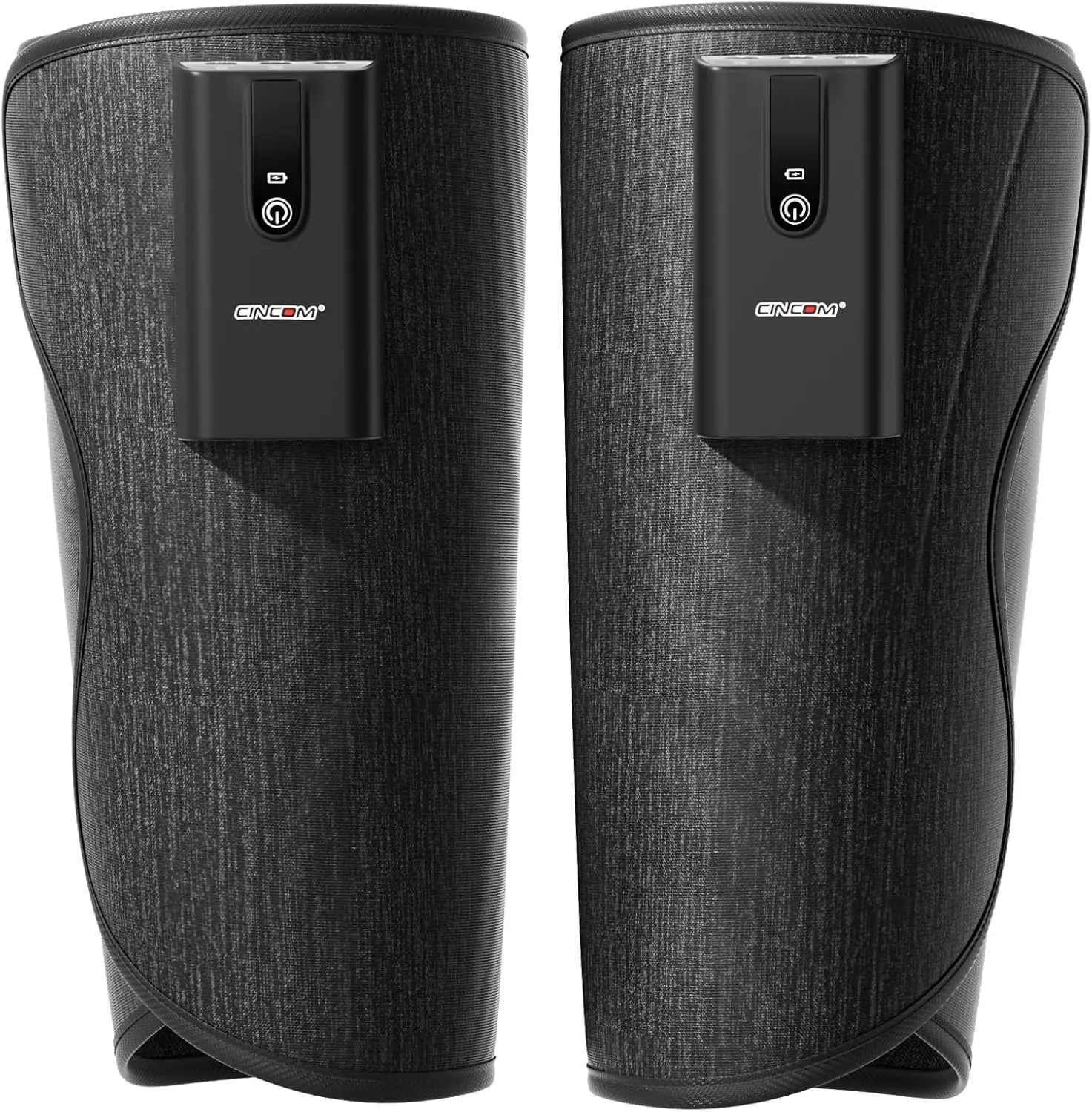 

Cordless Leg Massager with Heat and Air Compression for Circulation, Pain Relief, and Edema