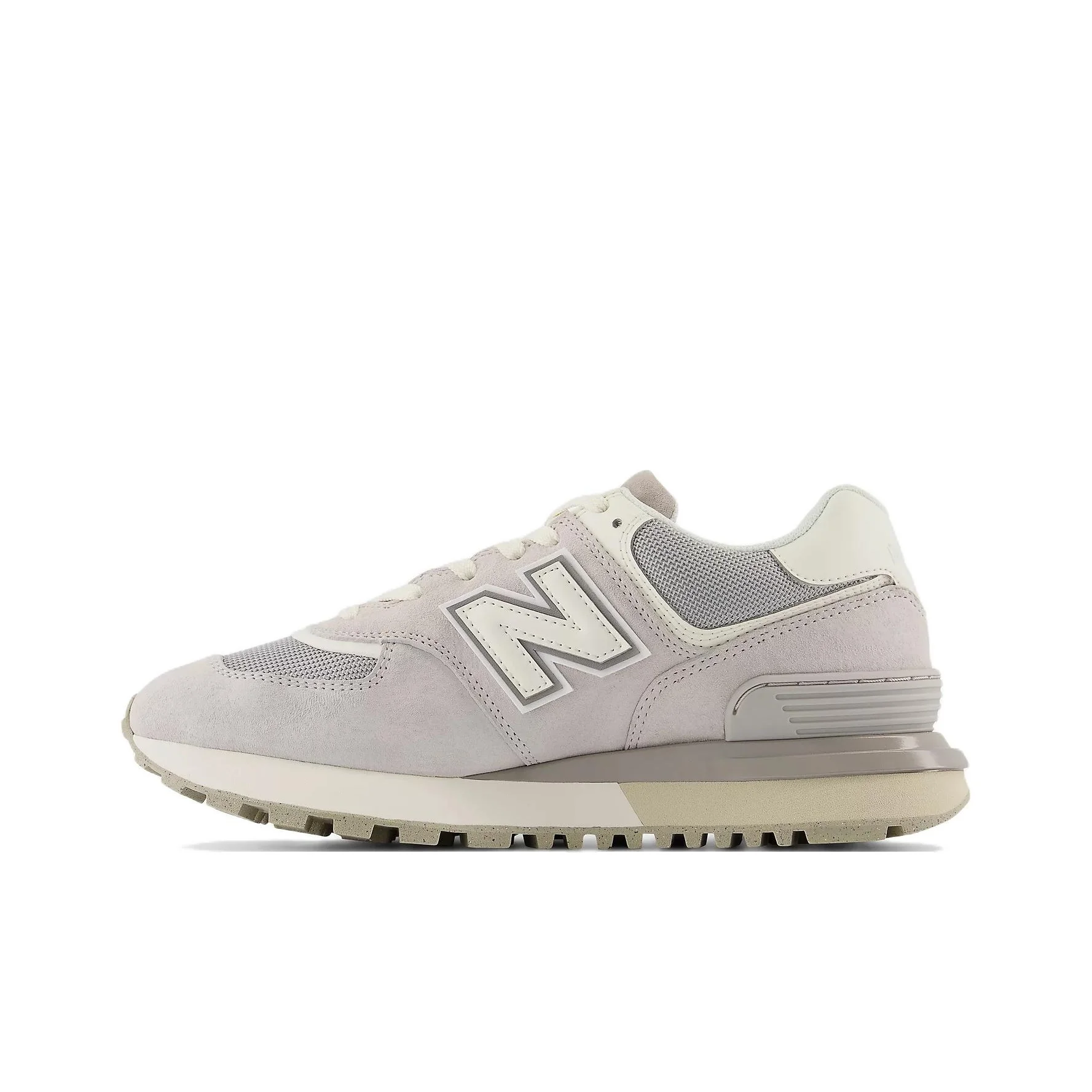 New Balance NB 574 Running Shoes Unisex Low Top Gray/White U574LGVB