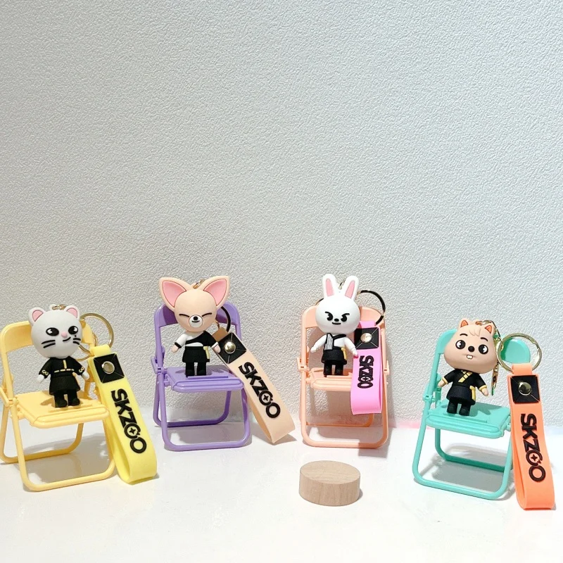 

New SKZOO Cute Doll Key Chain Pendant Cute Delicate Backpack Car Remote Control Pendant