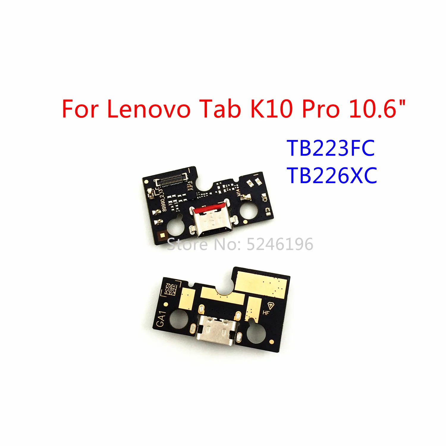 

1 шт. USB-порт для зарядки, разъем для зарядного устройства для Lenovo Tab K10 Pro 10,6 дюйма TB223FC TB-223FC TB226XC TB-226XC, запасная часть.