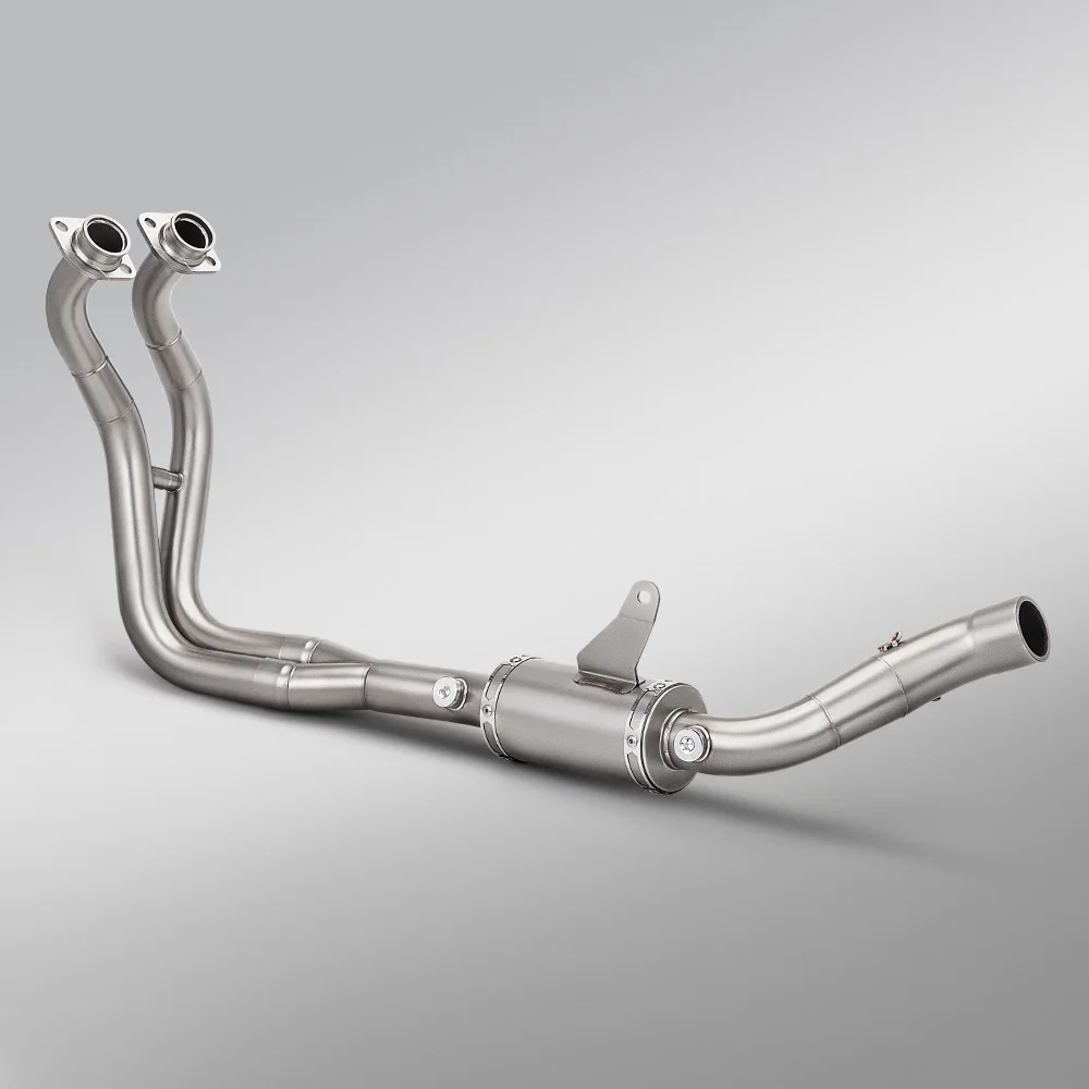 51mm Dual Oxygen Sensor Exhaust Modified Header Pipe for R7 YZF-R7 Full Exhaust System 2021-2026