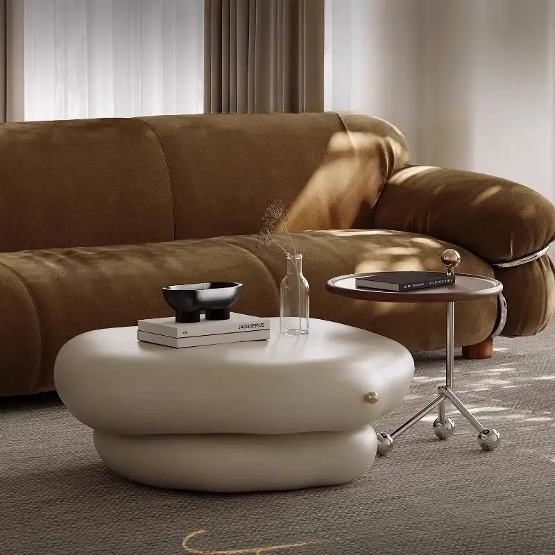 White Decoration Coffee Tables High Quality Wood Modern Lateral Coffee Tables Living Room Center Tavolino Salotto Furniture Home