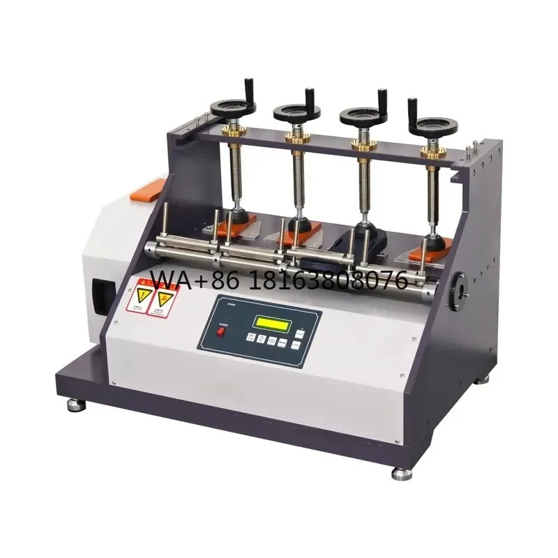 SATRA TM92 EN 344 4 Station Finished Shoes Flexing Tester Digital Footwear Sole Bending Resistance Lab Testing Equipment