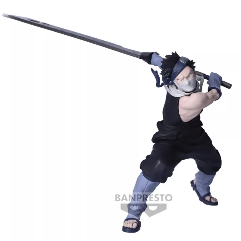 Bandai Original VIBRATION STARS NARUTO Anime Figure Momochi Zabuza Action Figure Toys for Boys Girls Children Birthday Gifts