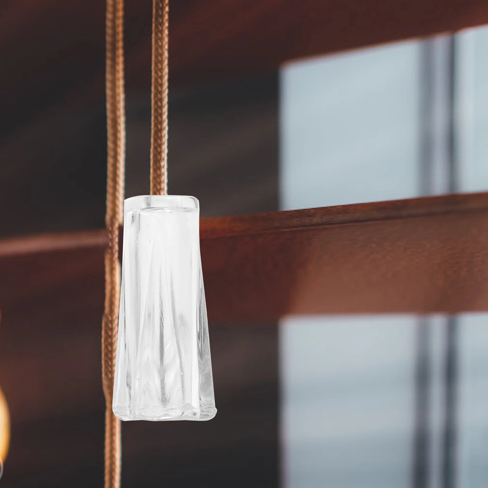 

20Pcs Transparent Drawstring Pull Cords Blinds Accessories for Home Decoration and Repair Pull Cord Hanging Decor