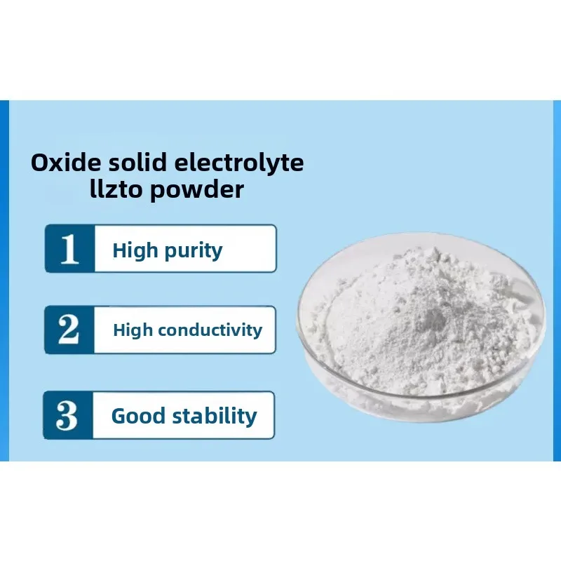 LLZTO Li₆.₄La₃Zr₁.₄Ta₀.₆O₁₂ Ta‑Doped Garnet Solid Electrolyte, Lab‑Grade Battery Material