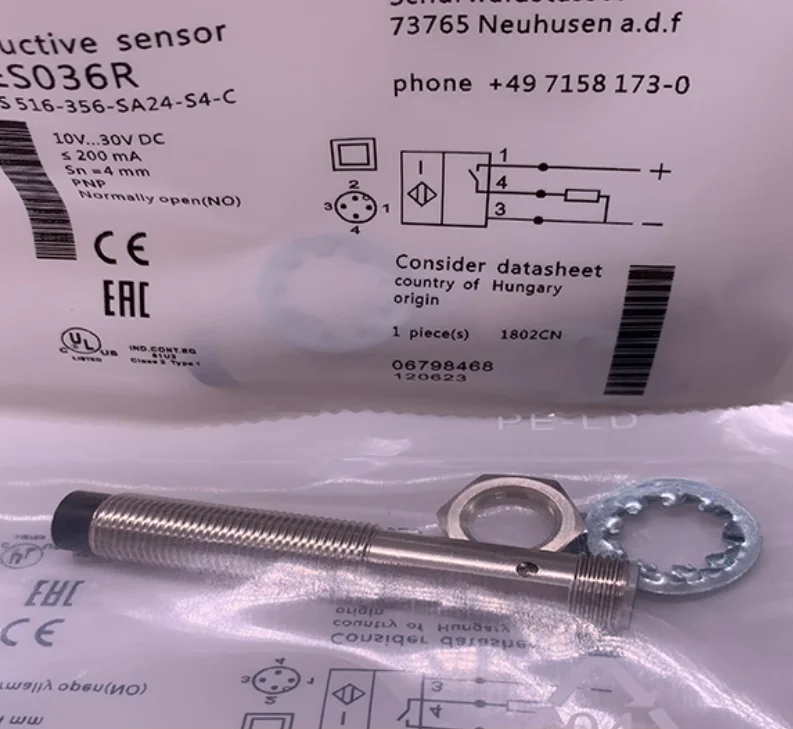 

3pcs New BES01PP BES M12EL-PSC20B-S04G-M01 approach switch
