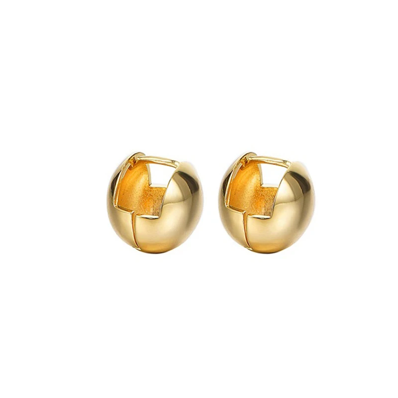 Women's Fashion Ball-Shape Shot Drop Earrings Bohemia Creative White/Golden Ball Round Earring Jewelry Accessories Best Gifts