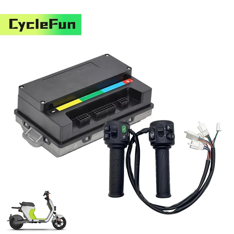 

Контроллер синусоидальной волны VOTOL EM50S FOC BLDC EM-50 55A 48 В 60 В 1000 Вт с дроссельной заслонкой для двигателя среднего привода, электрического скутера, мотоцикла