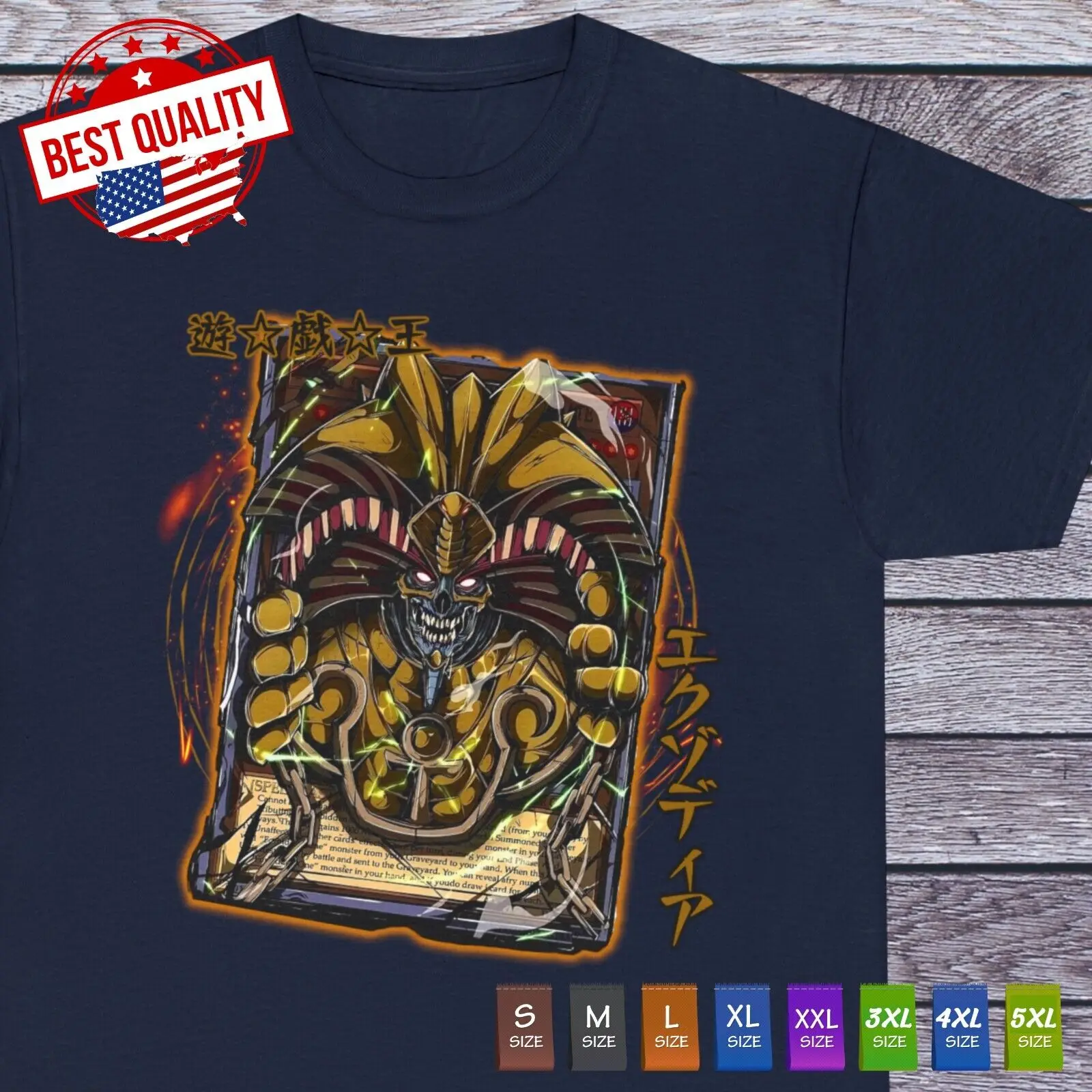 Exodia T Shirt Yu Gi Oh Tee 90s Anime Clothing Cosplay Manga Japanese