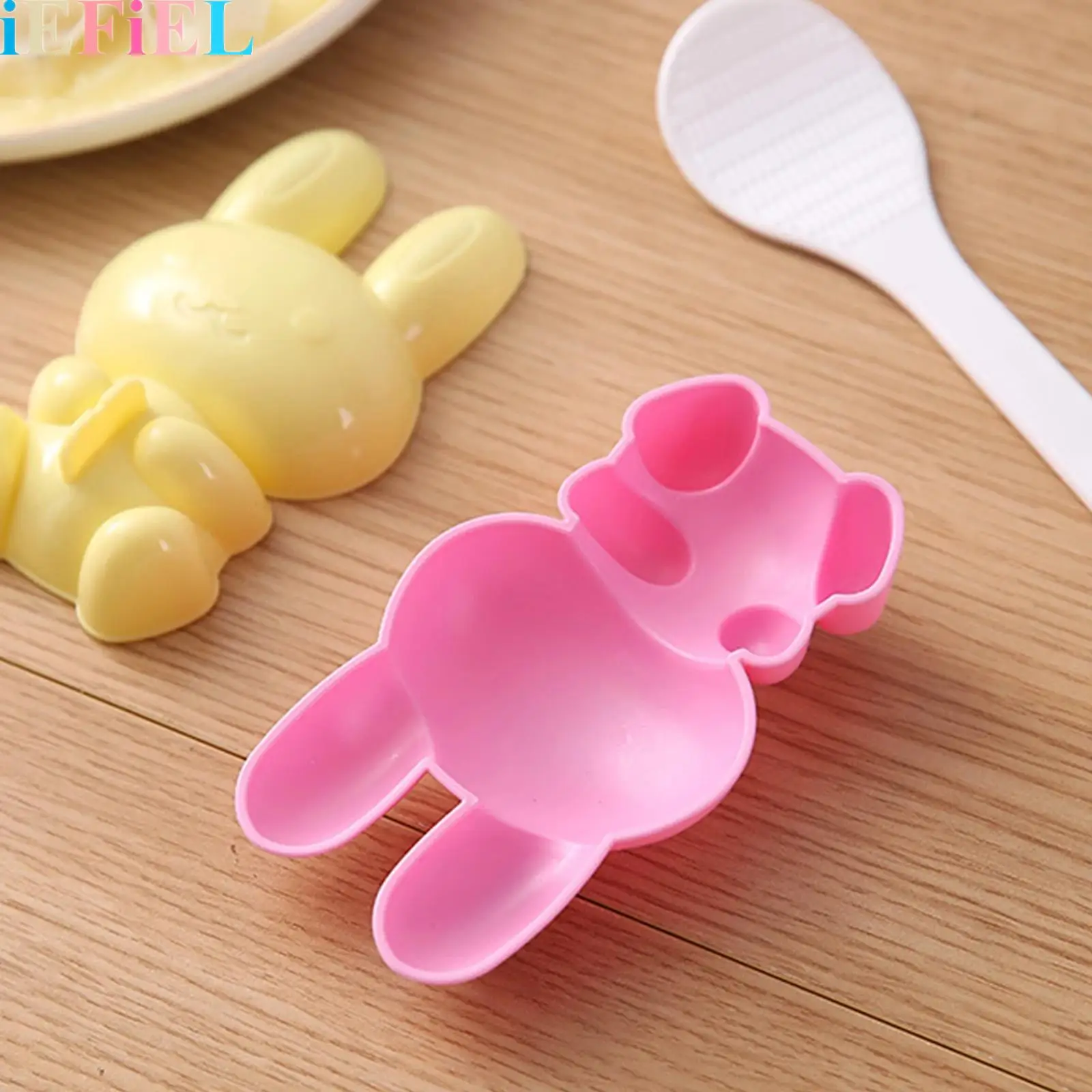 

2 Set Rice Mold Cartoon Rabbit Sushi Making Kit Lunch Maker Cute Animal Sushi Mold Rice Mold Seaweed Cutter Kitchen Tools