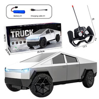 Tesla Pickup Model Color Box Packagingdrop Resistant Simulation Remote Control Car Children Toy Car Model Boy Christmas Gifts