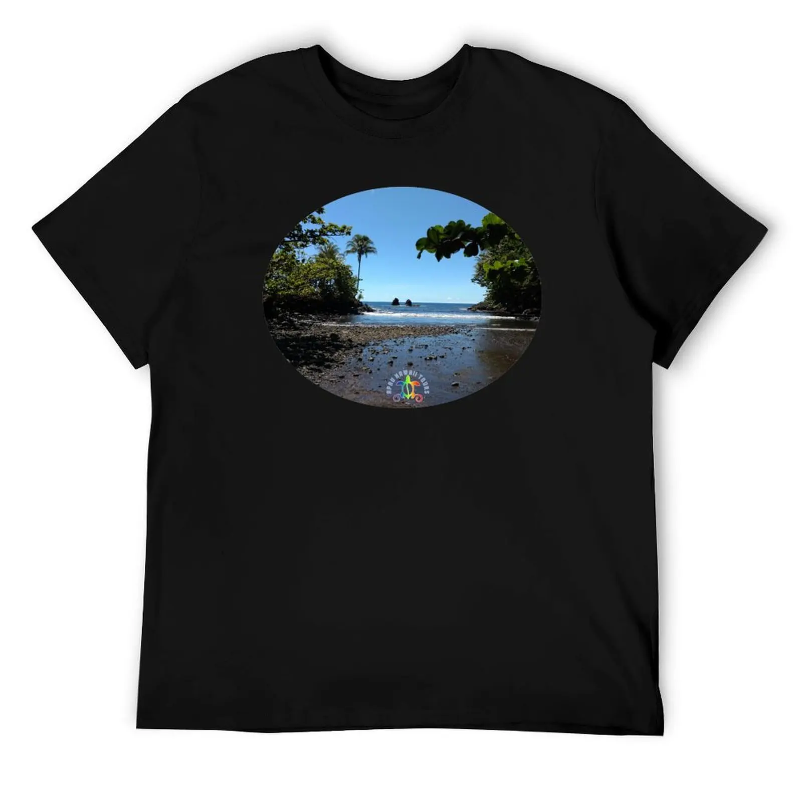 AHT - نهر في الجزء السفلي من تي شيرت درب الحمار تي شيرت جرافيك للرجال تي شيرت مصمم تي شيرت