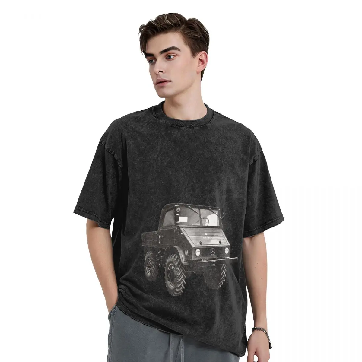 

UNIMOG oldschool T-Shirt man clothes cute clothes customizeds t shirts for men cotton