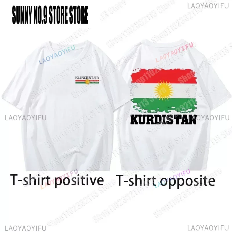 Funny Kurdistan Kurdish T Shirts Graphic Streetwear Short Sleeve Birthday Gifts Summer Style T-shirt Mens Clothing