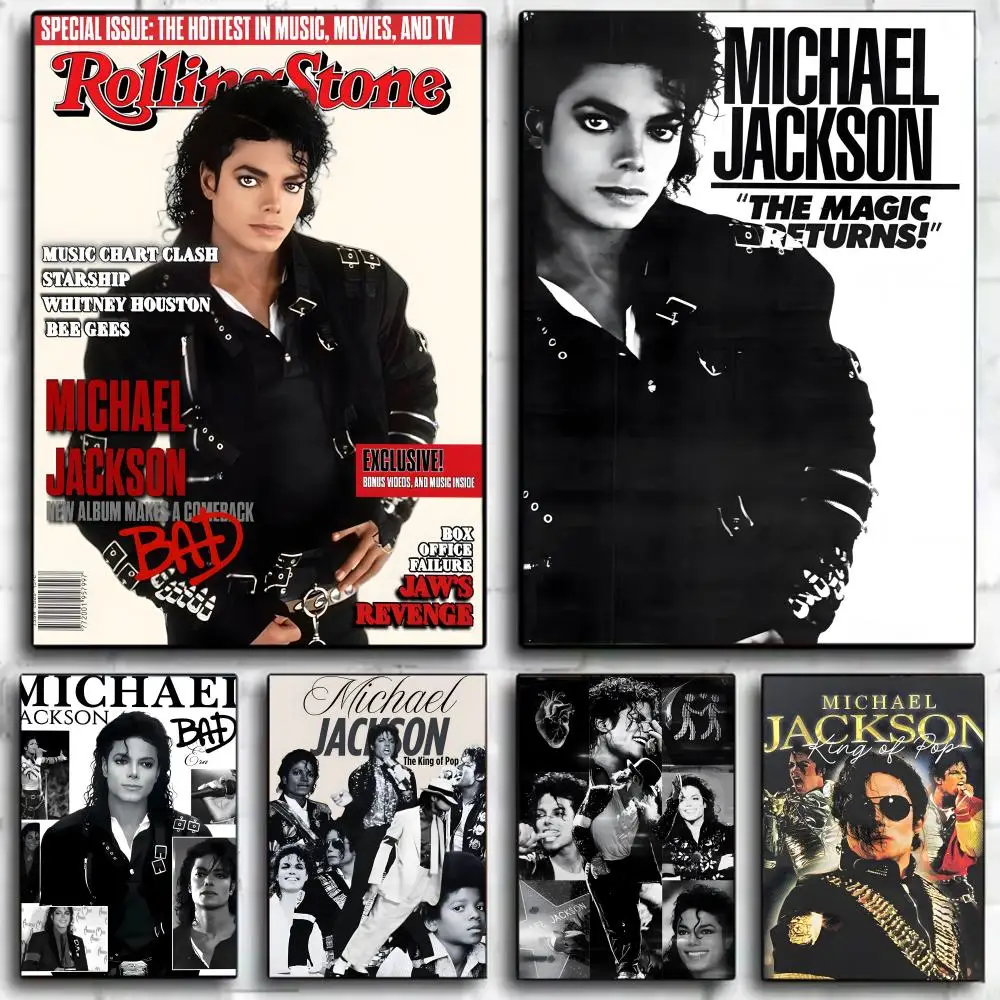 Michael Jackson Poster, Wandkunstdruck, Poster, dekoratives Wandbild, Heimdekoration, Geschenk, ungerahmt