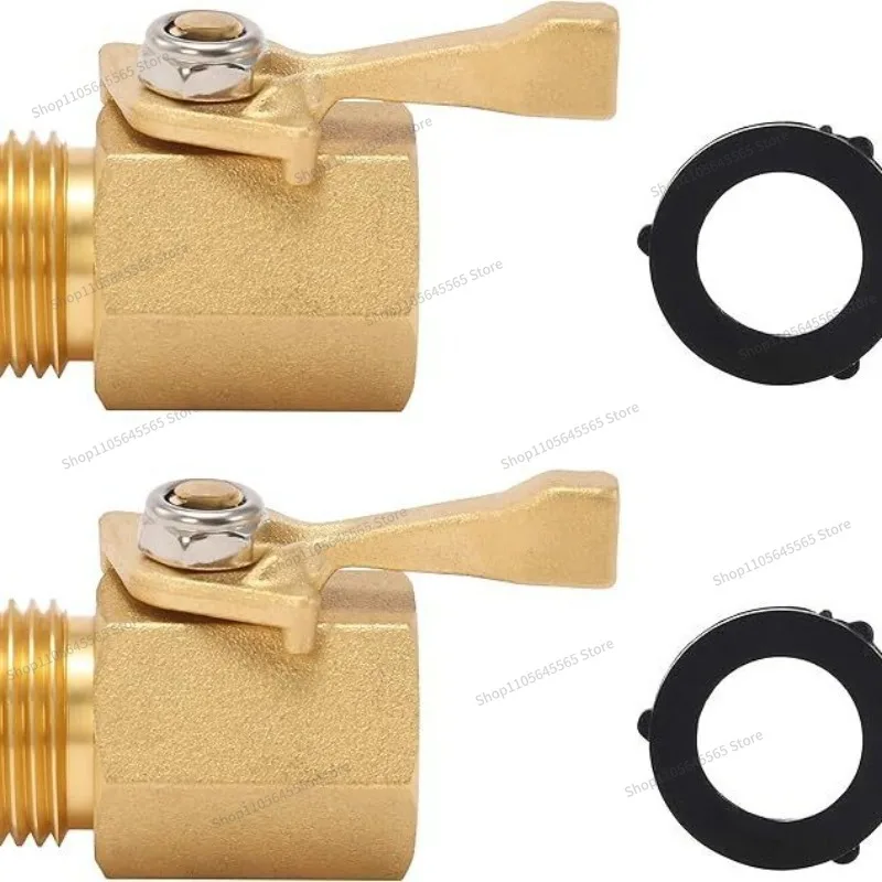 For Heavy Duty Brass Garden Hose Shut-off Valve