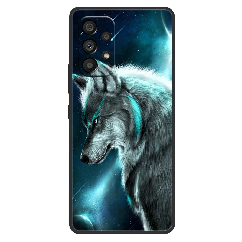 For Samsung A73 5G Case A53 A33 Black Bumper Cases for Samsung Galaxy A33 5G Cover A73 2022 Silicone Back Protective Bumper