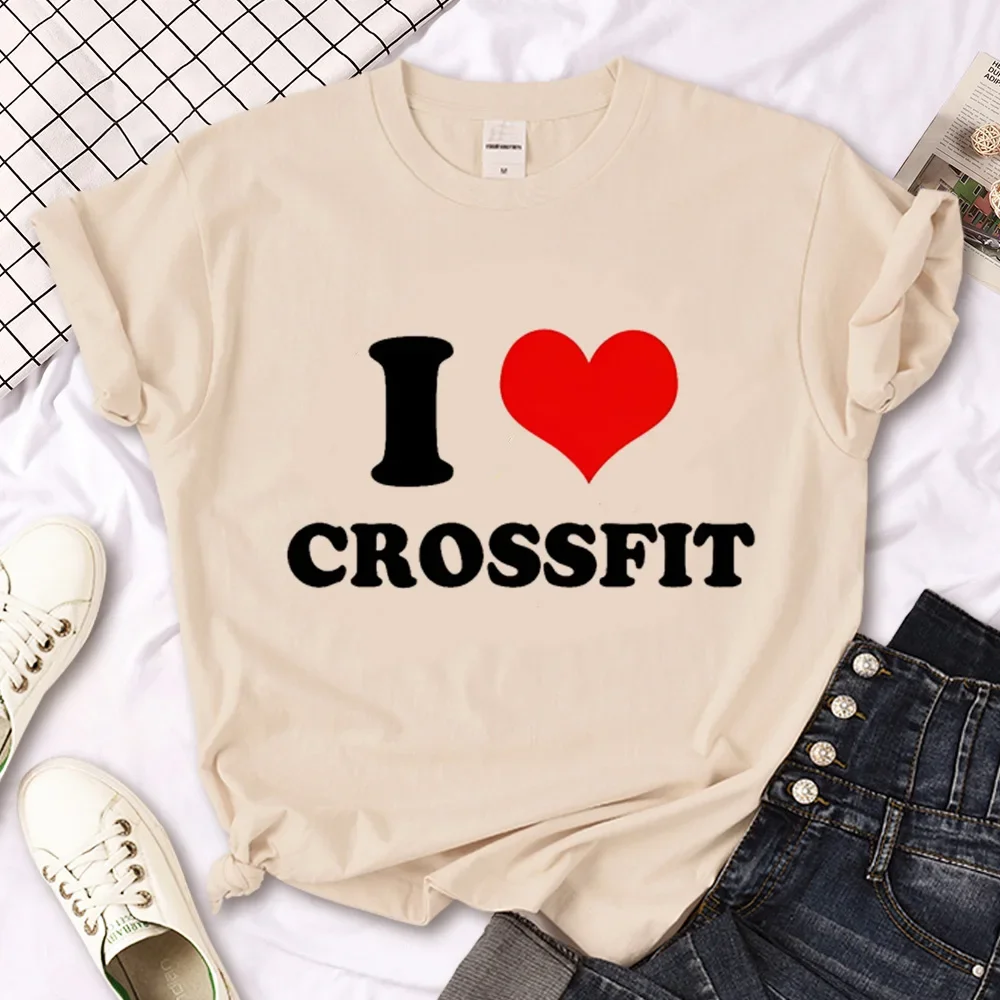 Crossfit Tshirt Women Anime Japanese Manga T Shirt Female Streetwear Clothes  Short Sleeve Casual Tops Activewear t shirts