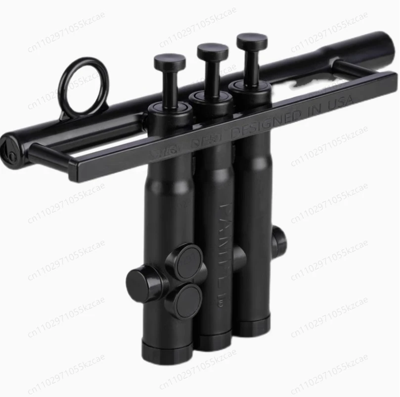 

Portable Standard Trumpet Valves Embouchure Training Instrument Trumpet Finger Practice Device for Student Beginner