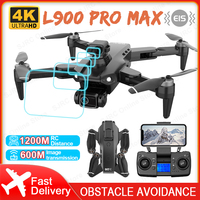 LYZRC L900 PRO Mini Drone 4K Profesional GPS FPV Dual HD Camera Drones With Brushless Motor 5G WiFi RC Quadcopter 220g Dron