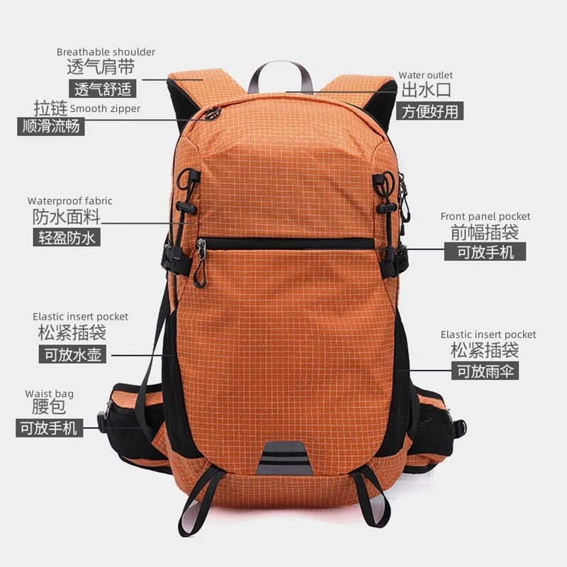 حقائب ظهر للمشي لمسافات طويلة، وحقائب تخزين خارجية، وحقائب ظهر رياضية، وحقائب سفر ذات سعة كبيرة مقاومة للماء