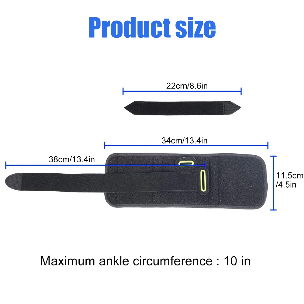 Adjustable Drop Foot Brace AFO AFOs Support Strap Elevator Poliomyelitis Hemiplegia Stroke Universal Size