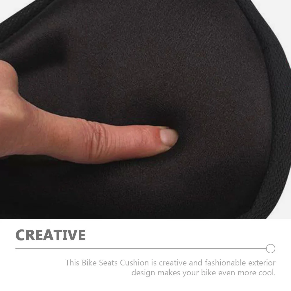 

Silicone Bike Seats Cushion Breathable Shockproof Cycling Seats Pad Comfortable Mountain Bike Saddle Replacement Accessory
