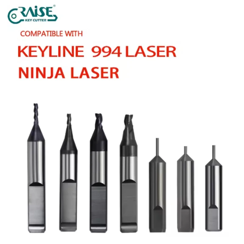 

Keyline 994 NINJA LASER Milling Cutter WC011A DC011A CL005 CL004 TL003 B3310 B3404 Aftermarket Locksmith Tools