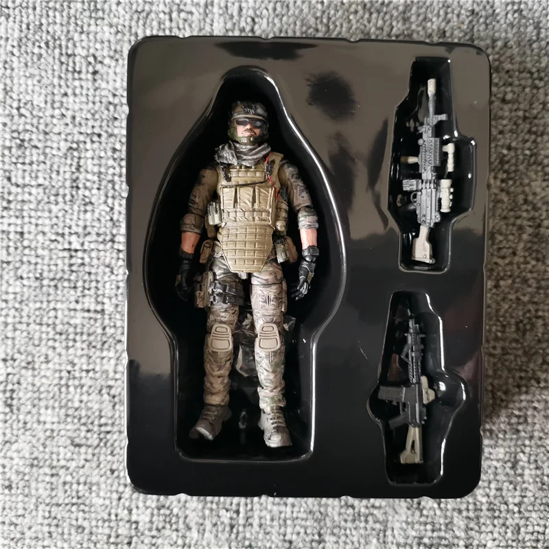 

1/18th US Navy Seals Automatic Rifleman Special Army Soldier 3.75inch Movable Action Doll Figures Collectable Gift