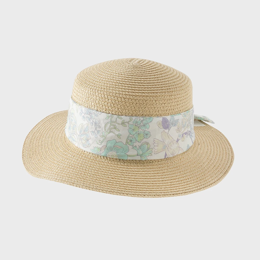 Dave Bella Children Summer Hat Sun Helmet Baby Girl Sweet Cap Fashion Elegant Cool Weave Comfortable Hat Beach Party DB2261366