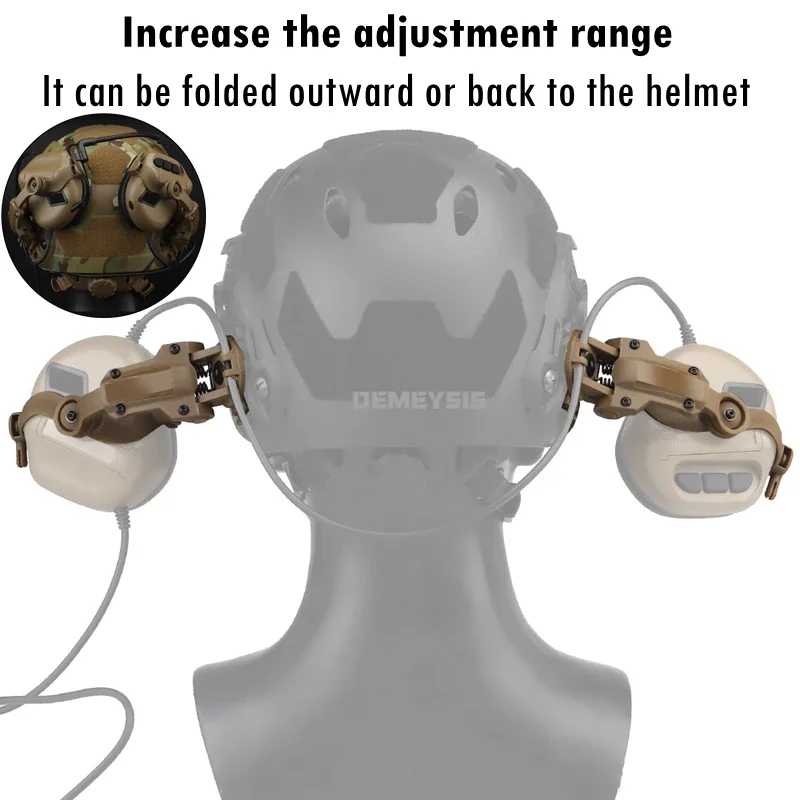 Kit auricular táctico para comunicación y radio frecuencia - imagen 3