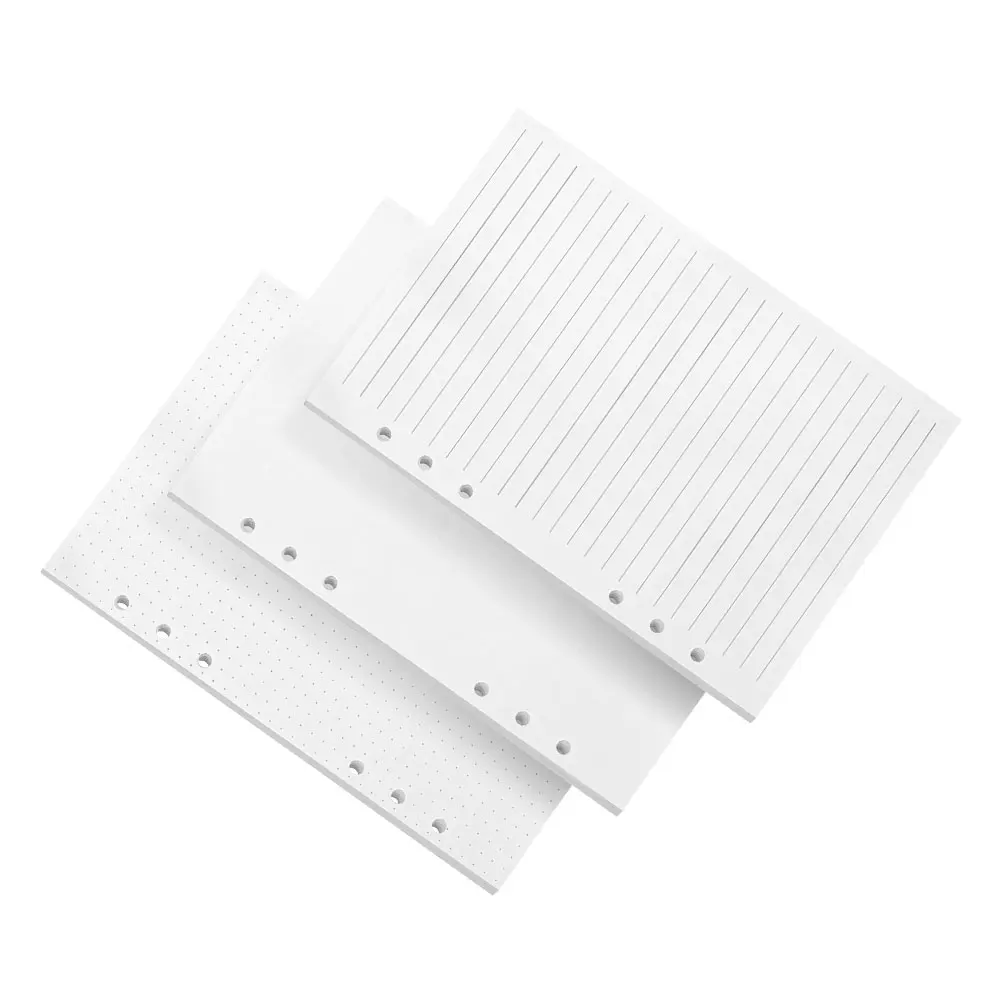 

240 Pcs Loose-leaf Notebook Replacement Core Journal Refill Filler Paper Refills Notepad Lined Binder
