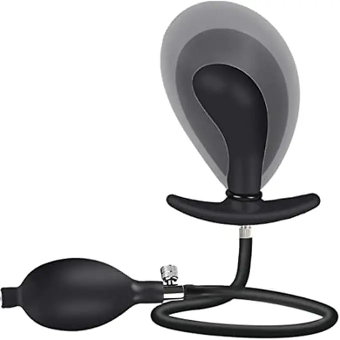 Inflatable Anal Beads Inflatable Dildo Pump Anal Plug Butt Plug Cock Anal Butt Plug Expandable Penis Sex Toy For Men Women Sex T