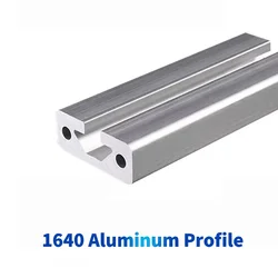2PCS 1640 Aluminum Profile Extrusion Frame Length 100-550mm  Anodized Linear Rail for DIY CNC 3D Printer Workbench