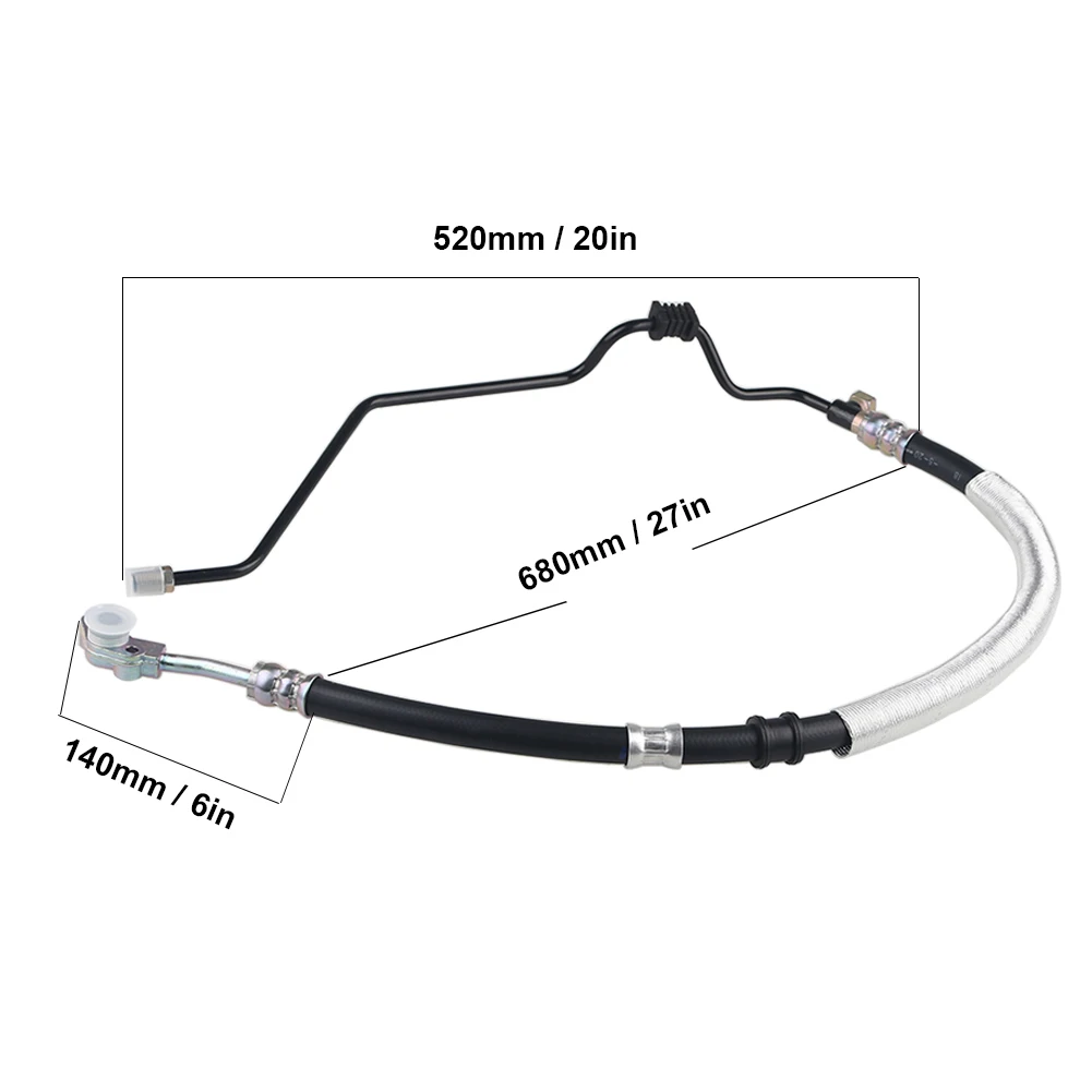 53713SHJA02 Power Steering Pressure Hose Assembly For Honda Odyssey V6 3.5L 2008-2010 Replace 53713-SHJ-A02 Power Steering