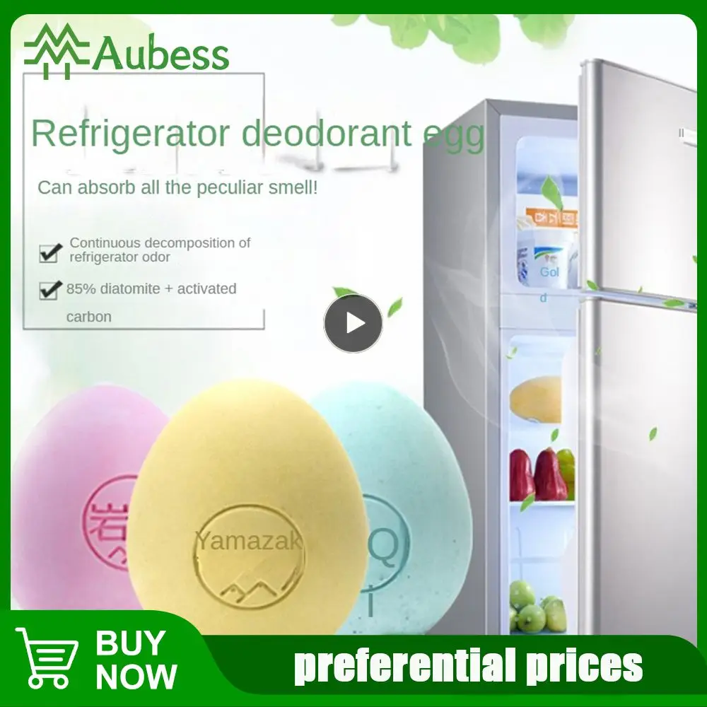 Refrigerator Deodorizing box Non-chemical Diatomite Deodorizer Odor Eliminator Air Purifier Fishy Musty Moisture Remover