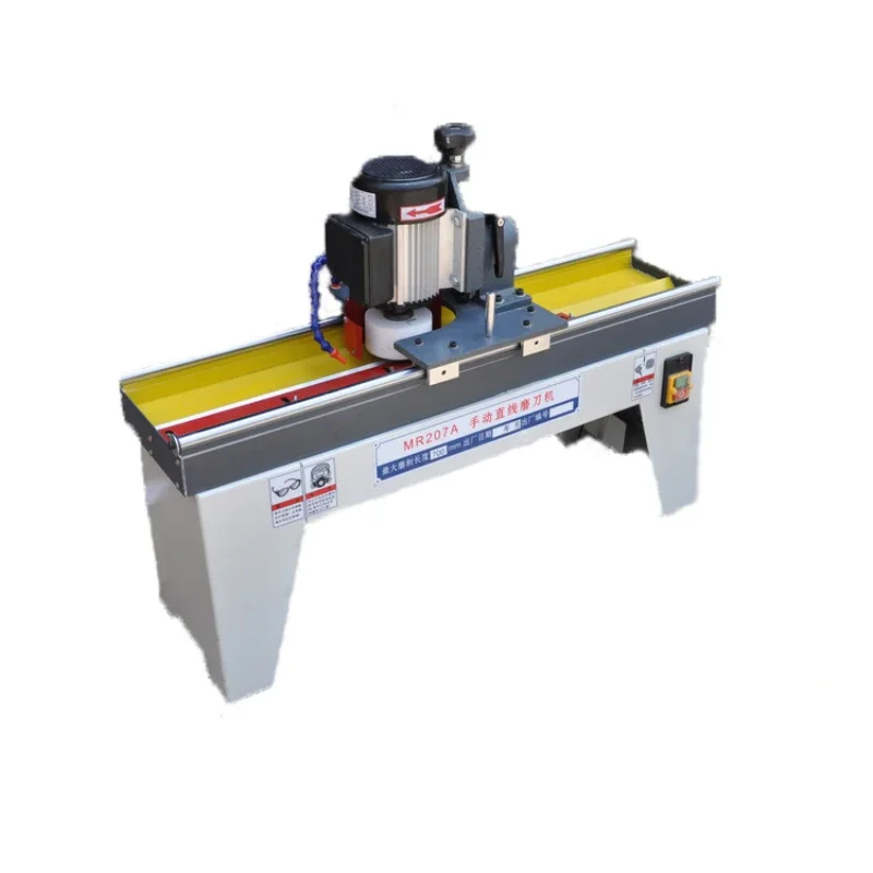 Woodworking planer sharpening equipment Manual linear knife Steel plate oblique grinding machine