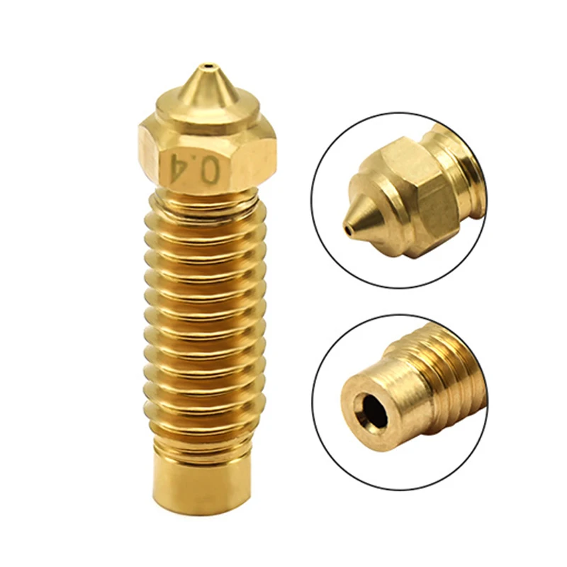 

1PC 5PCS 10PCS High-Temperature Resistant Wear-Resistant Brass Nozzle For Neptune 4 Plus Max 3D Printer Accessories