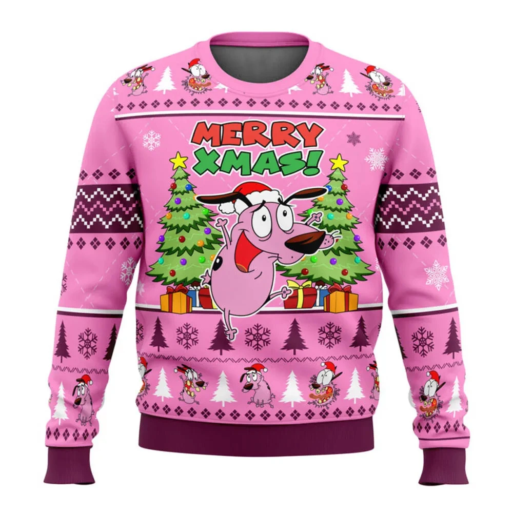 Pull de Noël joyeux Noël pour hommes et femmes, sweats à capuche de dessin animé anime, sweats à capuche de couple sportifs, mod