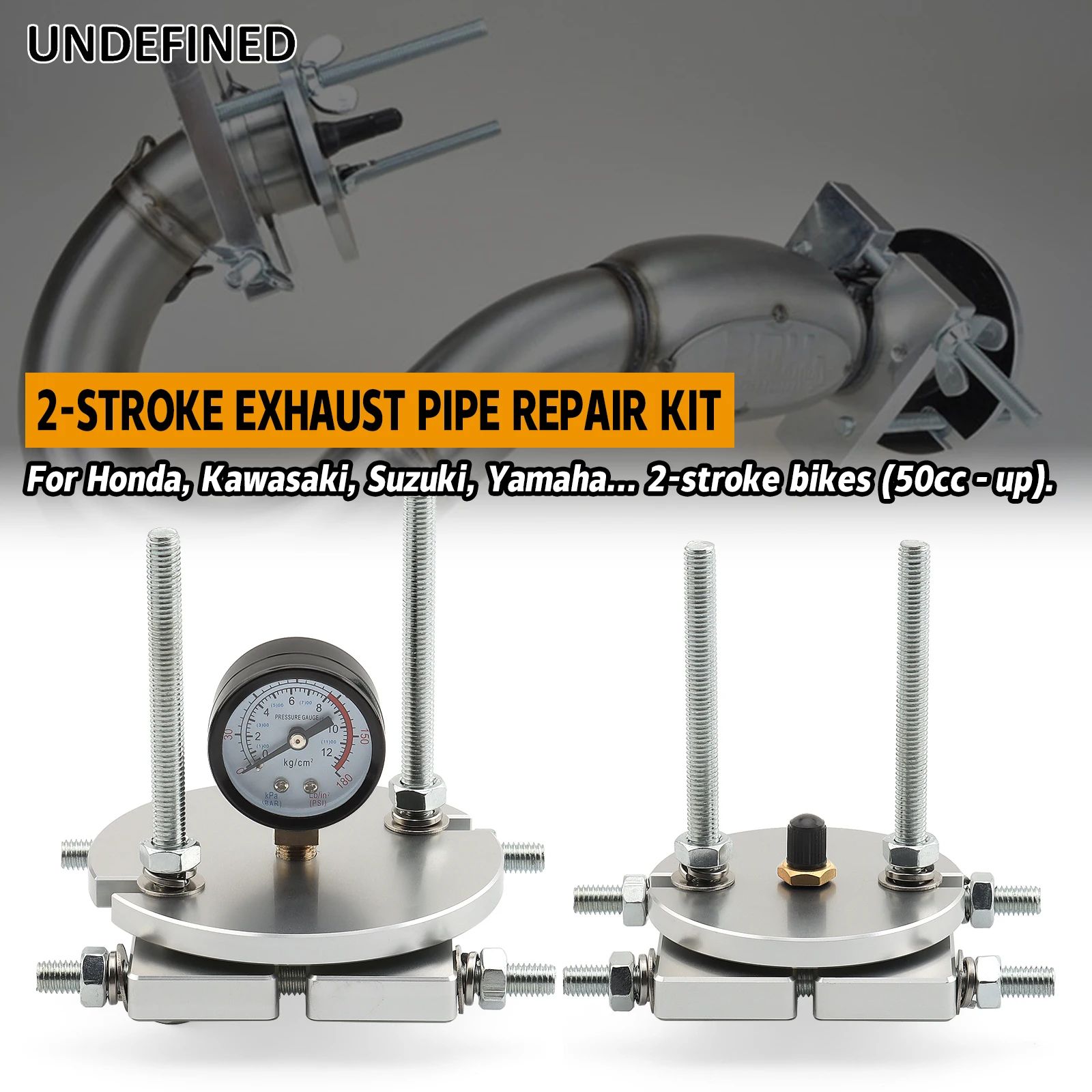 2-Stroke Exhaust Pipe Repair Kit Dent Removal Tools For Husqvarna TE TC 125 250 300 For Honda Kawasaki Suzuki Yamaha KTM Beta