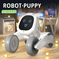 Rc Robot Dog Animals Interactive Remote Control Puppy Robots Dogs Smart Talking Program Pets Educational Toys for Boys Girls