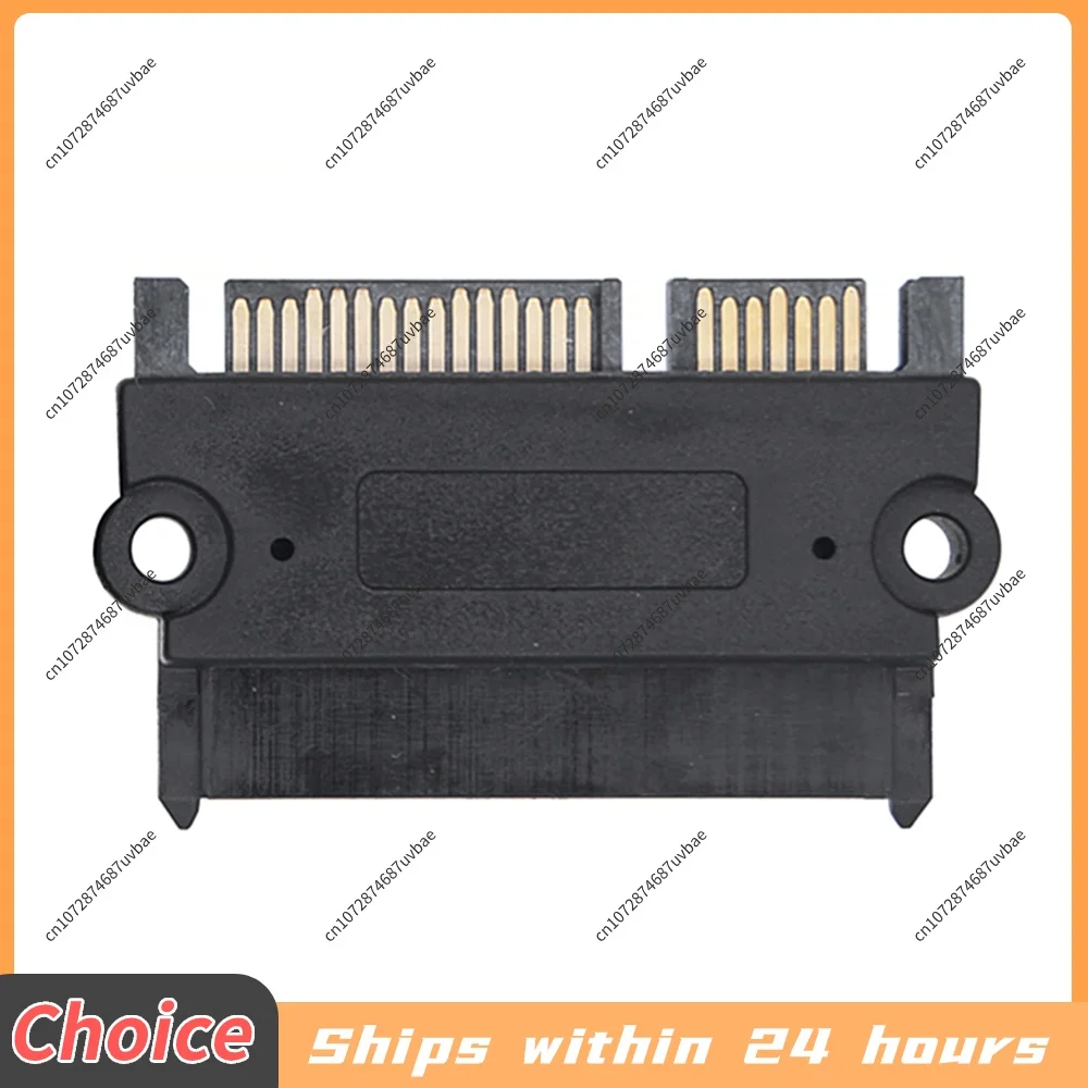 Serial ATA SATA 22 Pin 7+15P Male to Female Adapter Connector Extension Straight Header for SSD HDD Hard Disk Data Power