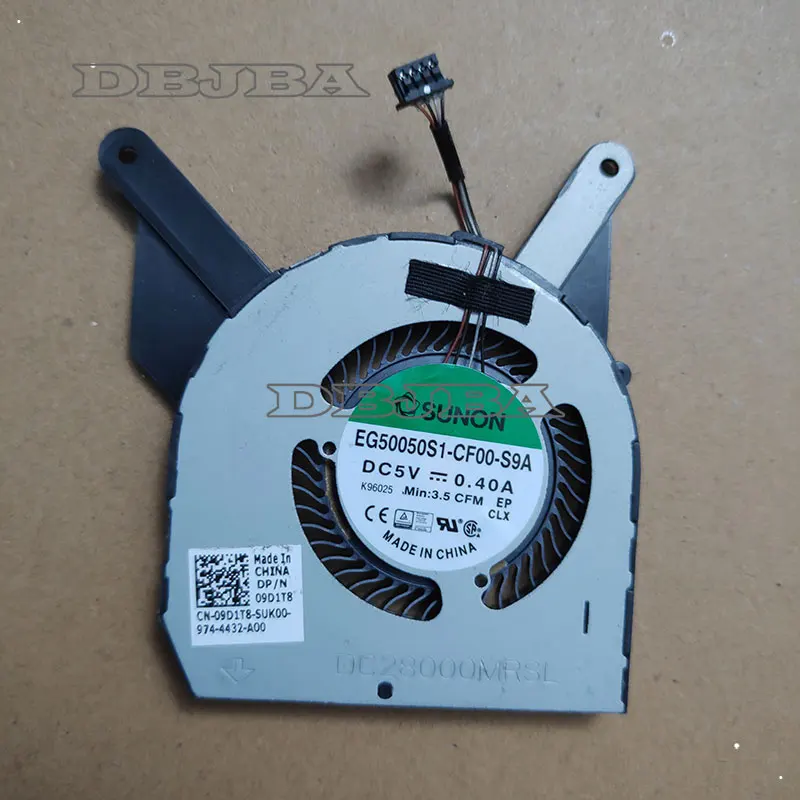 

CPU cooler fan for Dell Latitude 5400 FCN FL39 DFS5K12304363Q DC28000MRFL 0MXH2W