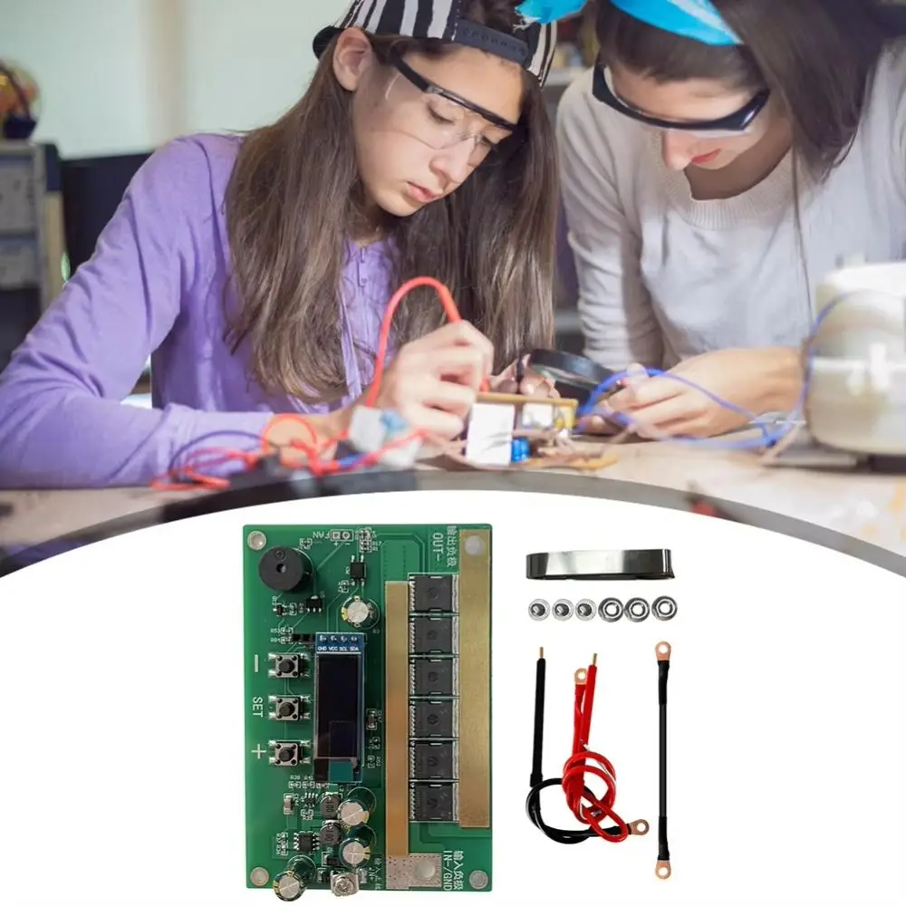 

Copper Welding Pen Welder Control Board Set Real-Time Display Spot PCB Circuit Board 99 Gears 12V Spot Welder Module