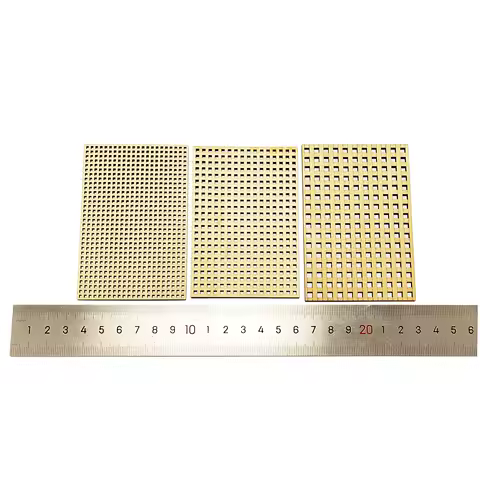 Ancient Ship Model Accessories Basswood Grating Plate Pitch-row Ship Deck Cabin Air Hole Cover Plate